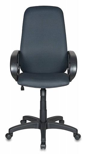 Кресло руководителя Бюрократ Ch-808AXSN темно-серый TW-12 крестовина пластик фото 2