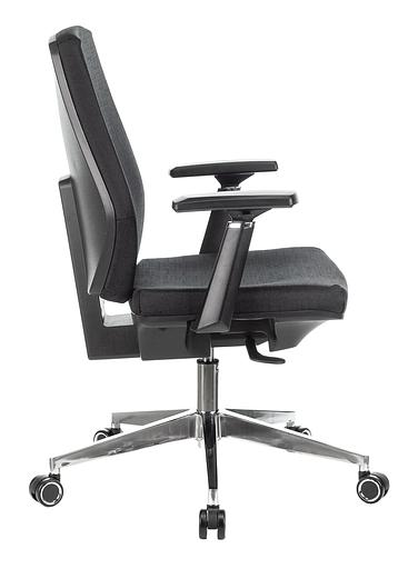 Кресло Бюрократ CH-545/LUX черный 38-418 крестовина алюминий фото 3