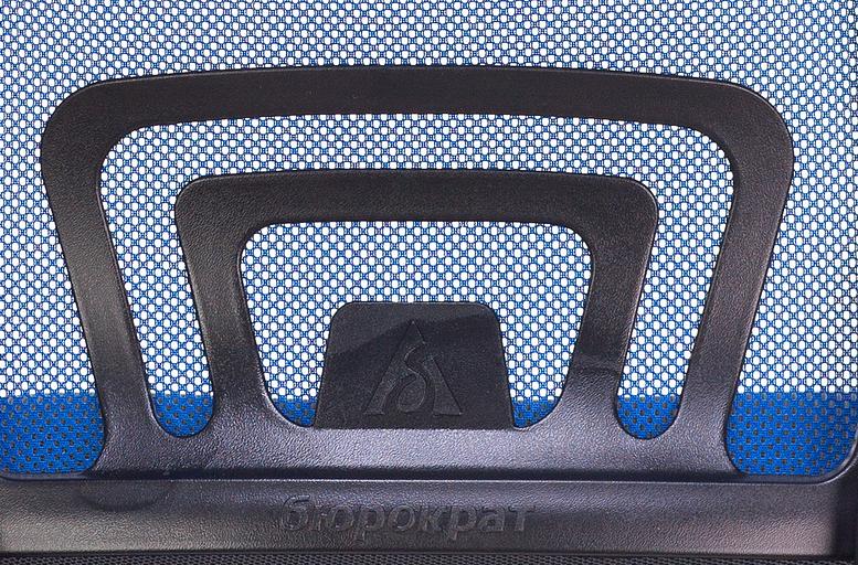 Кресло Бюрократ CH-695N синий TW-05 сиденье черный TW-11 сетка/ткань крестовина пластик фото 2