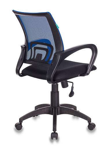 Кресло Бюрократ CH-695N синий TW-05 сиденье черный TW-11 сетка/ткань крестовина пластик фото 5