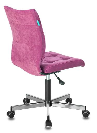 Кресло Бюрократ CH-330M малиновый Light-15 крестовина металл хром фото 4