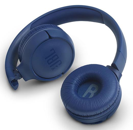 Гарнитура накладные JBL T500 1.187м синий проводные оголовье (JBLT500BLU) фото 4