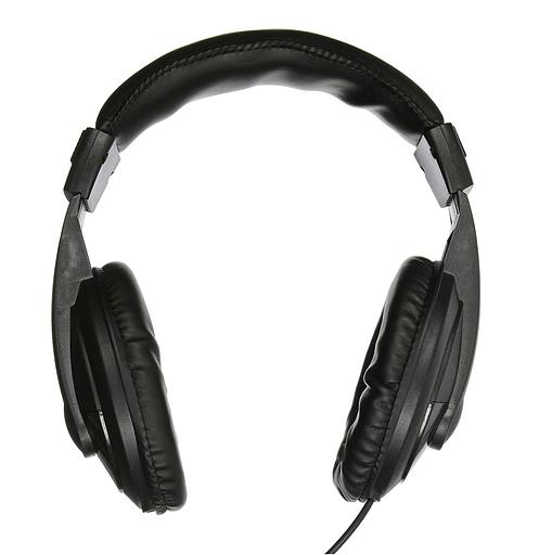 Наушники мониторные Оклик HP-M211V 1.8м черный проводные оголовье фото 2