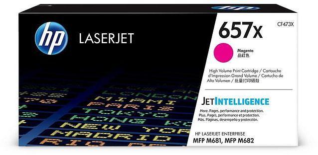 Картридж лазерный HP 657X CF473X пурпурный (23000стр.) для HP CLJet Enterprise Flow M681z/M682z/681dh/681f фото 1