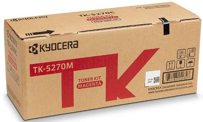 Картридж лазерный Kyocera TK-5270M 1T02TVBNL0 пурпурный (6000стр.) для Kyocera M6230cidn/M6630cidn/P6230cdn фото 3