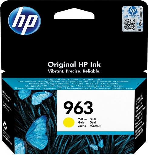 Картридж струйный HP 963 3JA25AE желтый (700стр.) для HP OfficeJet Pro 901x/902x/HP фото 1