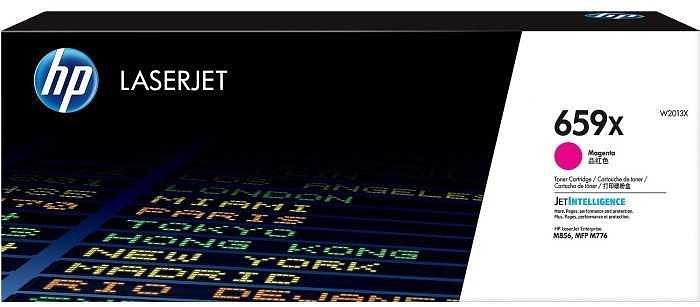 Картридж лазерный HP 659X W2013X пурпурный (29000стр.) для HP LJ M856/M776 фото 1