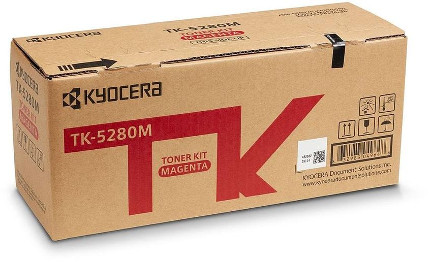 Картридж лазерный Kyocera TK-5280M 1T02TWBNL0 пурпурный (11000стр.) для Kyocera Ecosys P6235cdn/M6235cidn/M6635cidn фото 2