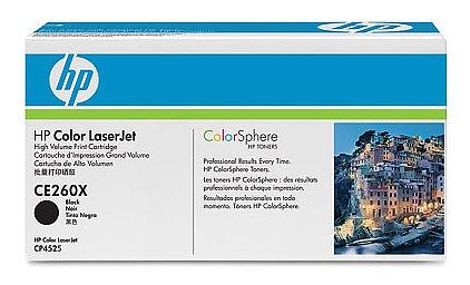 Картридж лазерный HP 649X CE260X черный (17000стр.) для HP CLJ CP4525 фото 1