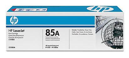 Картридж лазерный HP 85A CE285A черный (1600стр.) для HP LJ P1102/P1102w фото 1