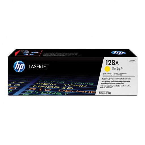Картридж лазерный HP 128A CE322A желтый (1300стр.) для HP CM1415/CP1525 фото 1