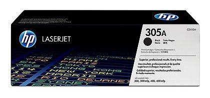 Картридж лазерный HP 305A CE410A черный (2200стр.) для HP CLJ M451 фото 1