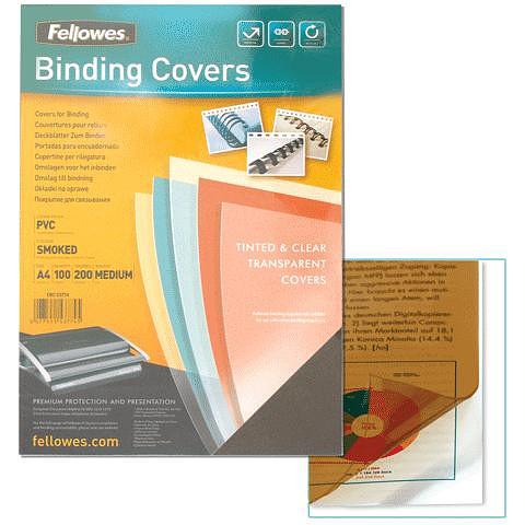 Обложки для переплёта Fellowes A4 прозрачный (100шт) Lamirel (LA-78682) фото 2
