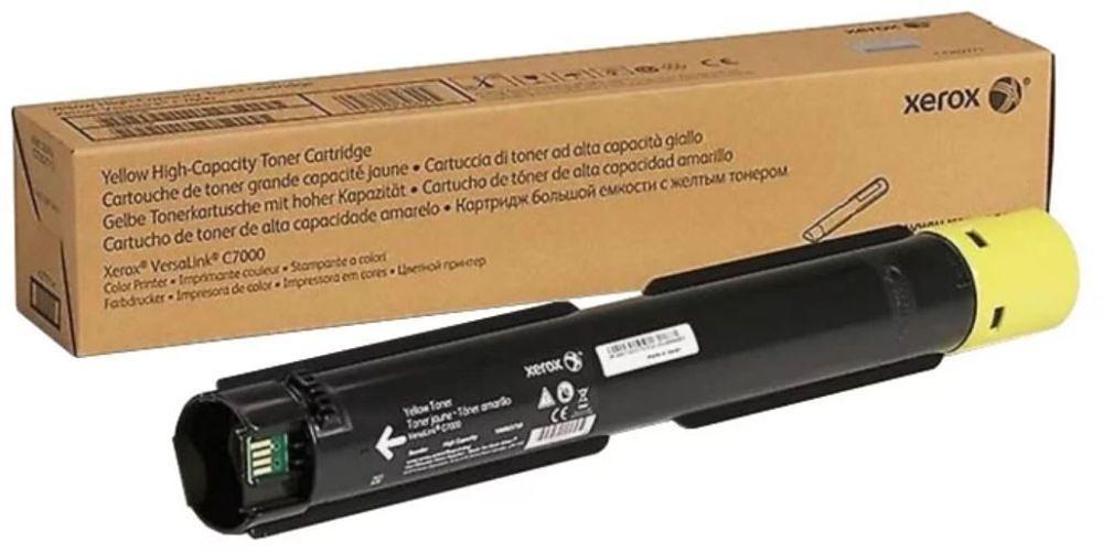 Картридж лазерный Xerox 106R03766 желтый (10100стр.) для Xerox VersaLink C7000 фото 1