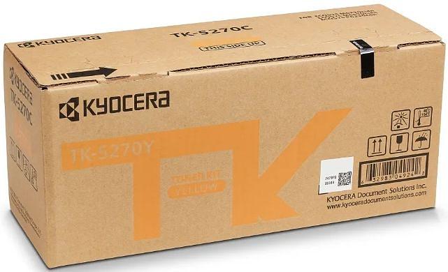 Картридж лазерный Kyocera TK-5270Y 1T02TVANL0 желтый (6000стр.) для Kyocera M6230cidn/M6630cidn/P6230cdn фото 3