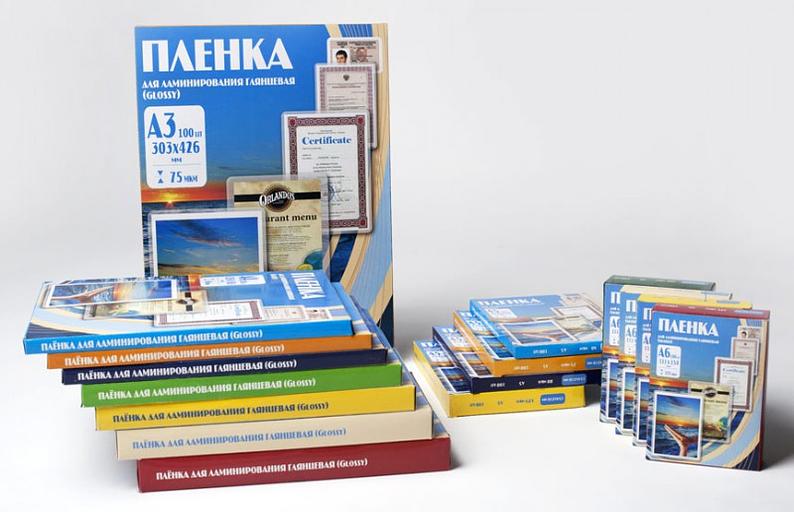 Пленка для ламинирования Office Kit 80мкм A5 (100шт) глянцевая 154x216мм PLP10320 фото 2