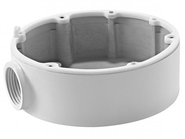 Монтажная коробка, белая, для купольных камер, алюминий, 115.4×43.8мм HikVision DS-1280ZJ-DM18 фото 1