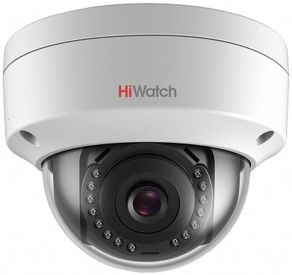 Видеокамера IP Hikvision HiWatch DS-I202 (С) 2.8-2.8мм цветная корп.:белый фото 1