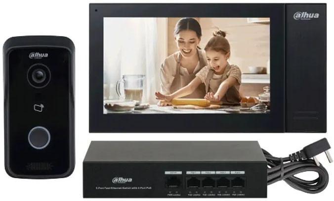 Комбинированный домофон Dahua DHI-KTP02 черный фото 1