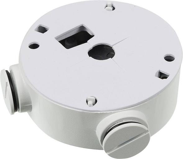 Монтажная коробка, белая, для цилиндрических камер, алюминий, Ф105мм Hikvision DS-1260ZJ фото 1