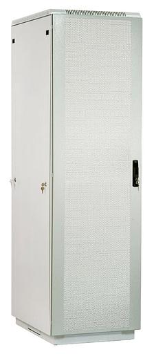 Шкаф коммутационный ЦМО (ШТК-М-42.6.6-4ААА) напольный 42U 600x620мм пер.дв.перфор. задн.дв.стал.лист 2 бок.пан. направл.под закл.гайки 550кг серый 455мм 96.3кг 180град. 2030мм фото 1