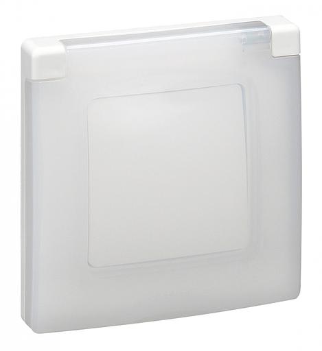 ETIKA Рамка с защитной крышкой IP44, белый Legrand 672550 фото 1