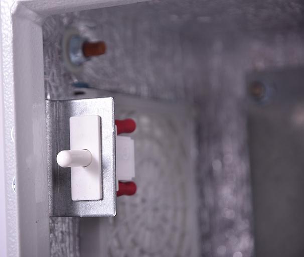 Шкаф серверный ЦМО Эконом (ШТВ-НЭ-6.6.3-3ААА-Т2) настенный 13U 600x300мм пер.дв.стал.лист задн.дв.спл.стал.лист несъемн.бок.пан. серый 270мм 27кг 600мм IP66 уличный всепогодный с нагревателем с силовыми розетками 100Вт фото 7