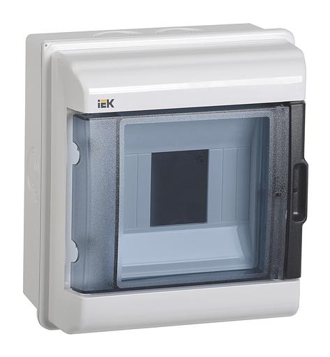 Щит распределительный IEK MKP72-N3-05-55 КМПн-5 IP55 для установки модульных устройств навесной 162мм 108мм 180мм 660B 5мод. пластик IP55 белый (упак.:1шт) фото 1