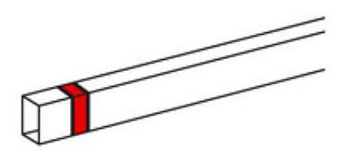 Накладка на стык 40x16мм METRA Legrand 638156 фото 2