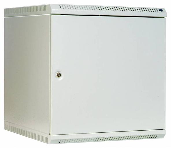 Шкаф коммутационный ЦМО ШРН-12.650.1 12U 600x650мм пер.дв.стал.лист несъемн.бок.пан. 50кг серый фото 1