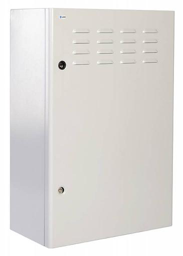 Шкаф коммутационный ЦМО (ШТВ-Н-6.6.3-4ААА) настенный 6U 600x330мм пер.дв.вентил. задн.дв.стал.лист несъемн.бок.пан. 57кг серый 220мм 27кг 400мм IP65 уличный всепогодный фото 1