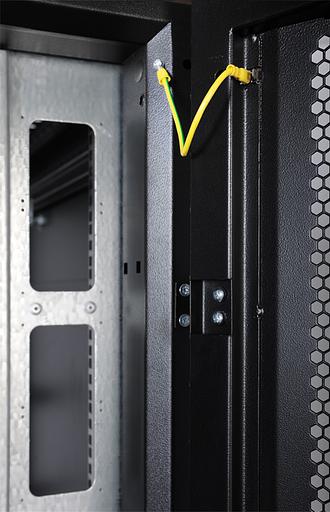 Шкаф серверный ЦМО ШТК-СП-48.8.12-48АА-9005 48U 800x1190мм пер.дв.перфор. 2 бок.пан. 1350кг черный фото 7