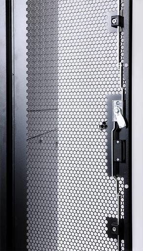 Шкаф серверный ЦМО ШТК-СП-48.8.12-48АА-9005 48U 800x1190мм пер.дв.перфор. 2 бок.пан. 1350кг черный фото 10