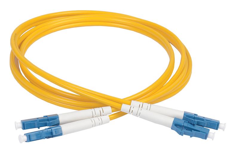 Патч-корд ITK FPC09-LCU-LCU-C2L-3M 2x9/125 OS1/OS2 LC дуплекс-LC дуплекс 3м LSZH желтый фото 1