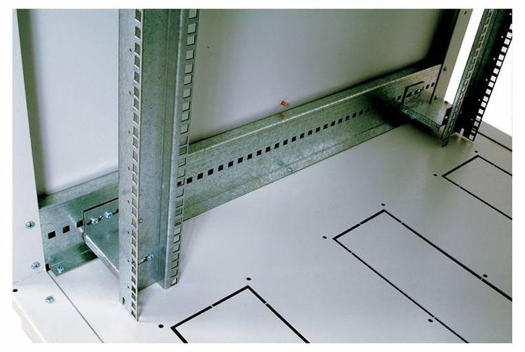 Шкаф коммутационный ЦМО (ШТК-М-42.8.8-4ААА) напольный 42U 800x820мм пер.дв.перфор. задн.дв.стал.лист 2 бок.пан. 500кг белый 655мм 123.1кг 180град. 2030мм фото 3