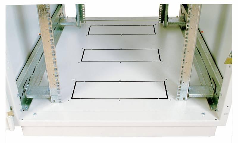 Шкаф коммутационный ЦМО (ШТК-М-42.8.8-4ААА) напольный 42U 800x820мм пер.дв.перфор. задн.дв.стал.лист 2 бок.пан. 500кг белый 655мм 123.1кг 180град. 2030мм фото 5