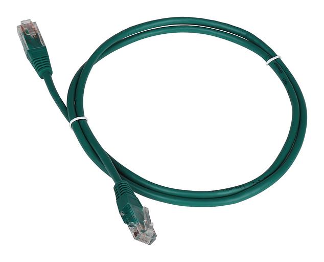 Патч-корд Lanmaster TWT-45-45-0.3-GN UTP вилка RJ-45-вилка RJ-45 кат.5е 0.3м зеленый ПВХ (уп.:1шт) фото 1
