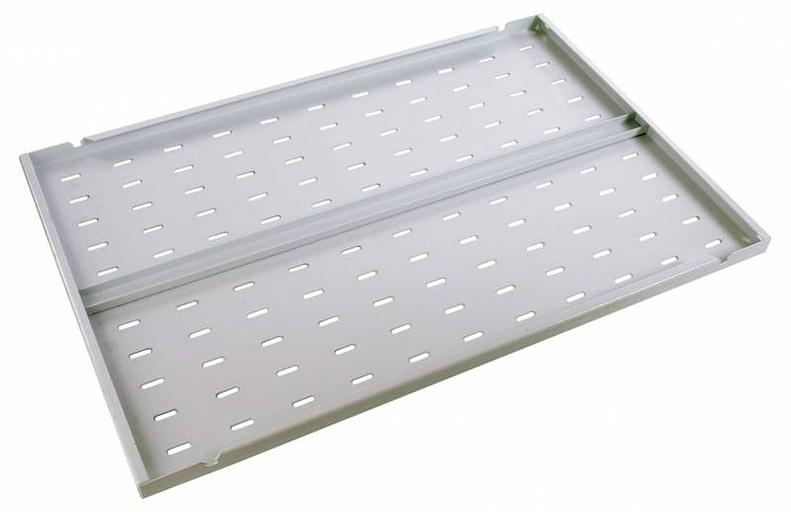 Полка стационарная ЦМО СВ-75У 0.5U нагр.:100кг. 19" 750мм серый (упак.:1шт) фото 1