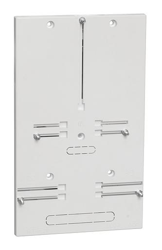 Панель IEK MPP11-2 для установки счетчика навесной 200мм 30мм 334мм 400B пластик IP20 белый с возможностью установки счетчика (упак.:1шт) фото 1