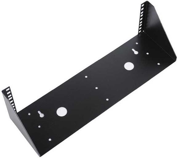 Кронштейн телекоммуникационный ЦМО КНО-В-4U-9005 настен. 4U 19" 185мм нагр.:50кг черный (упак.:1шт) фото 3