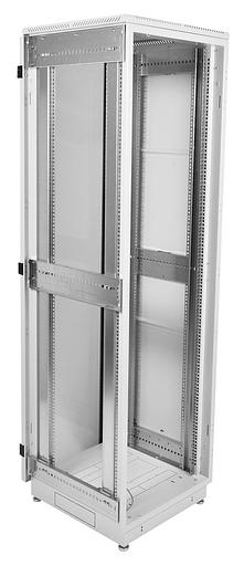 Шкаф коммутационный ЦМО ШТК-М-42.6.6-1ААА-9005 42U 600x600мм пер.дв.стекл задн.дв.стал.лист 2 бок.пан. 650кг черный фото 8