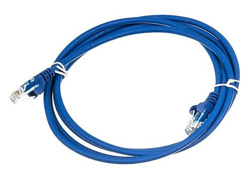 Патч-корд Lanmaster FTP LAN-PC45/S6A-2.0-BL вилка RJ-45-вилка RJ-45 кат.6А 2м синий LSZH (уп.:1шт) фото 1
