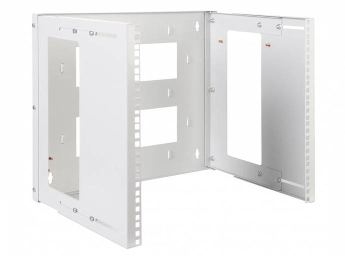 Кронштейн телекоммуникационный ЦМО КНО-М-6U настен. 6U 19" 450мм нагр.:15кг серый (упак.:1шт) фото 1