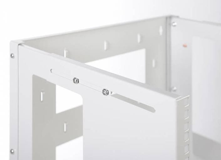 Кронштейн телекоммуникационный ЦМО КНО-М-6U настен. 6U 19" 450мм нагр.:15кг серый (упак.:1шт) фото 5