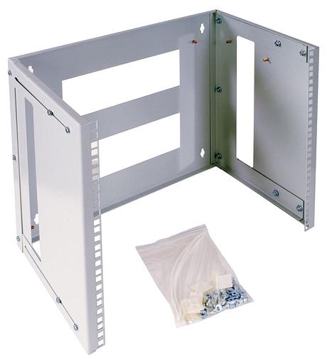 Кронштейн телекоммуникационный ЦМО КНО-М-6U настен. 6U 19" 450мм нагр.:15кг серый (упак.:1шт) фото 6