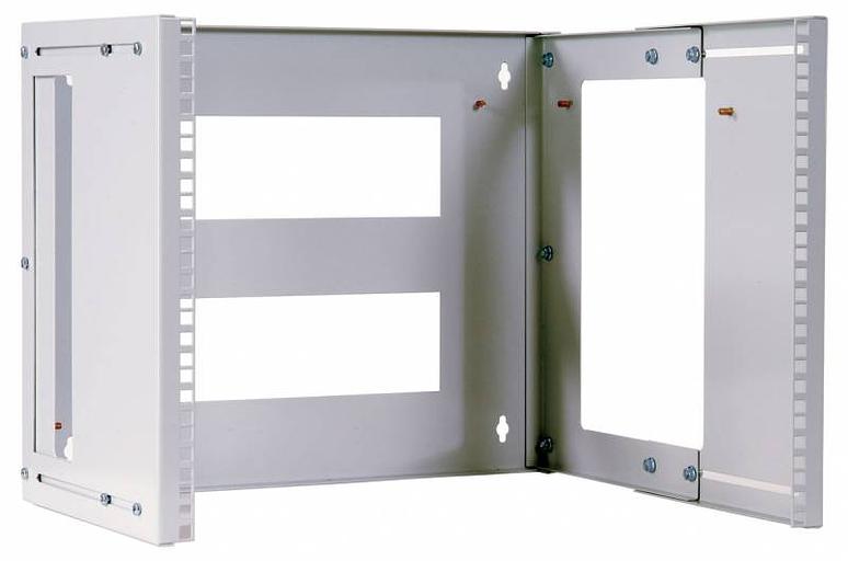 Кронштейн телекоммуникационный ЦМО КНО-М-6U настен. 6U 19" 450мм нагр.:15кг серый (упак.:1шт) фото 7