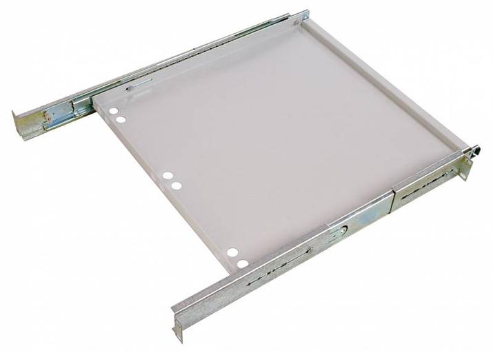 Полка выдвижная для клавиатуры ЦМО ТСВ-К4 1U нагр.:30кг. 19" 455мм серый (упак.:1шт) фото 1