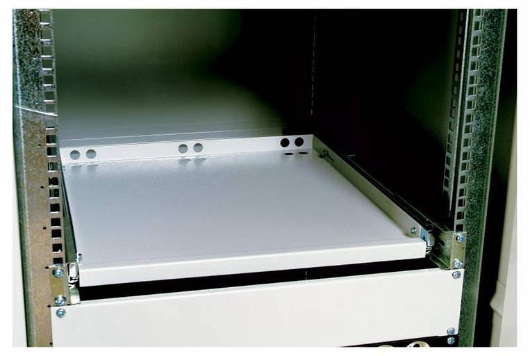 Полка выдвижная для клавиатуры ЦМО ТСВ-К4 1U нагр.:30кг. 19" 455мм серый (упак.:1шт) фото 5