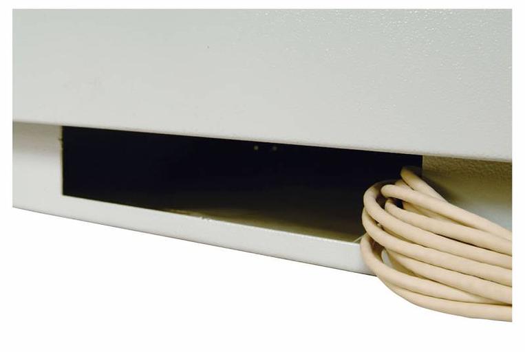 Шкаф коммутационный ЦМО ШТК-М-42.8.10-1ААА 42U 800x1020мм пер.дв.стекл задн.дв.стал.лист 2 бок.пан. направл.под закл.гайки 500кг серый фото 6