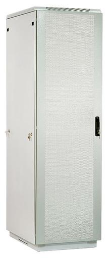 Шкаф коммутационный ЦМО ШТК-М-42.6.8-4ААА 42U 600x820мм пер.дв.перфор. задн.дв.стал.лист 2 бок.пан. направл.под закл.гайки 550кг серый фото 1